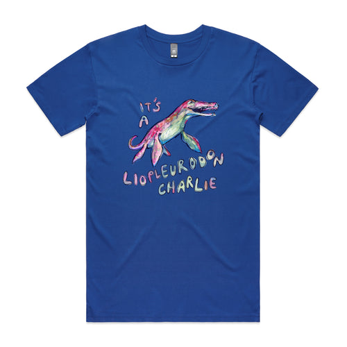 Liopleurodon Tee by Lonely Kids Club. All clothing from our T-shirts to our shorts and hoodies are ethically made, and printed packed and shipped from Sydney.