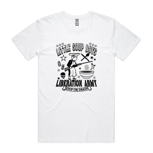 Little Soup Boys Tee by Lonely Kids Club. All clothing from our T-shirts to our shorts and hoodies are ethically made, and printed packed and shipped from Sydney.