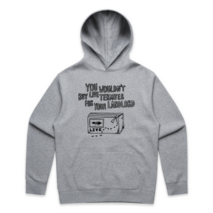 Live Termites Hoodie by Lonely Kids Club. All clothing from our T-shirts to our shorts and hoodies are ethically made, and printed packed and shipped from Sydney.