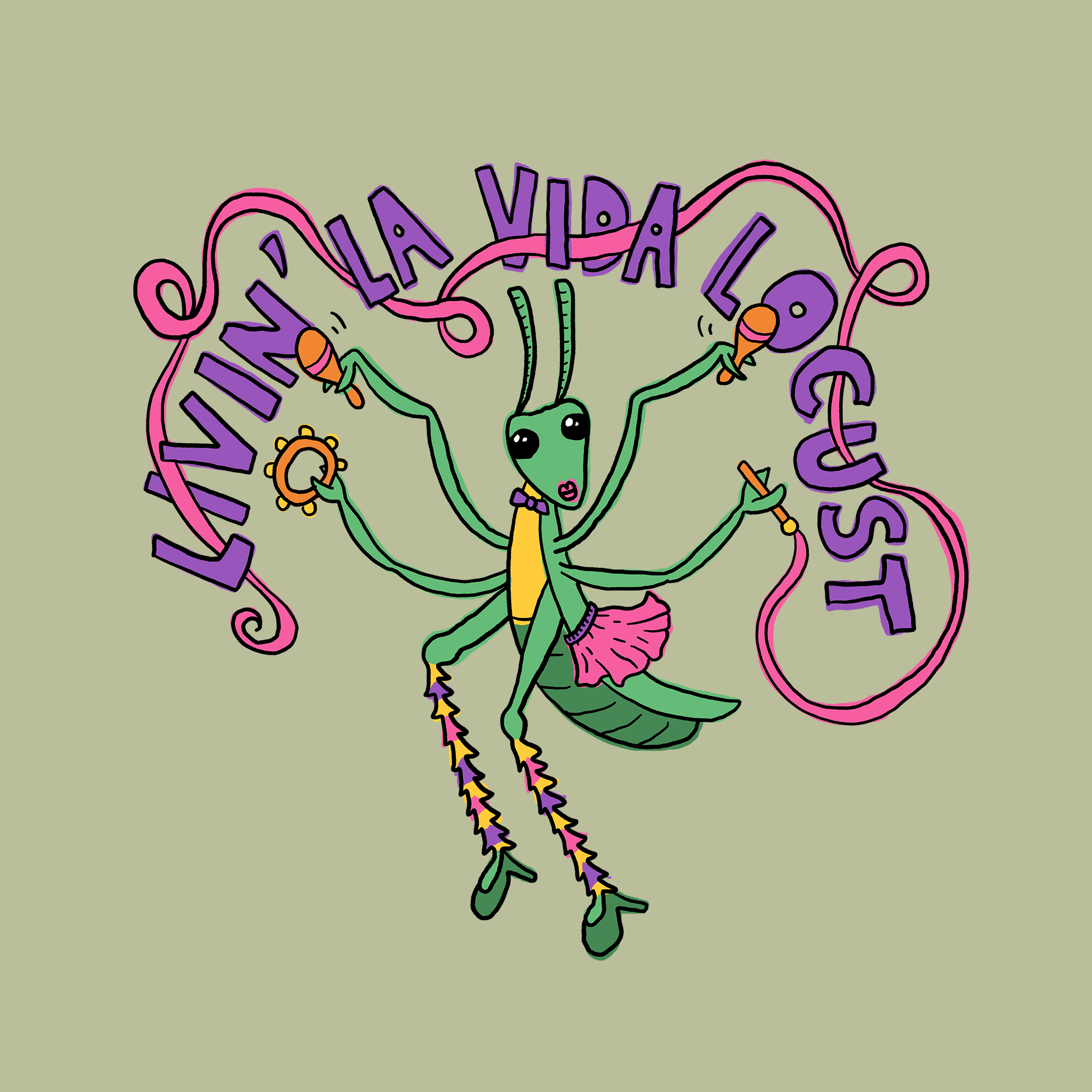 Livin' La Vida Locust Tee