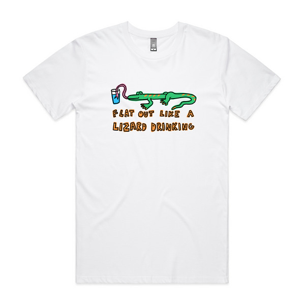 Lizard Drinking Tee