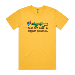 Lizard Drinking Tee