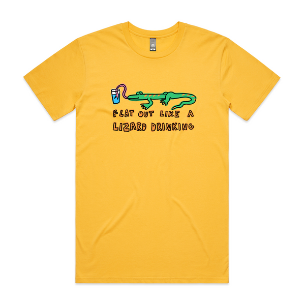 Lizard Drinking Tee