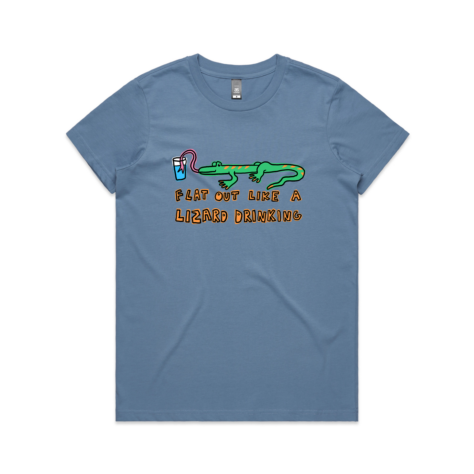Lizard Drinking Tee