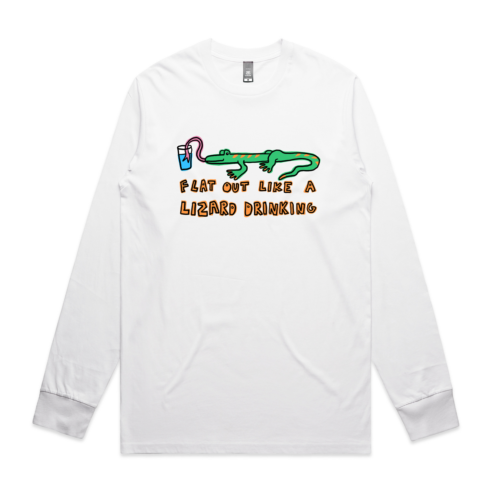 Lizard Drinking Tee