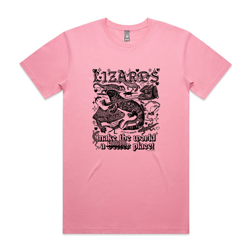Lizards Tee by Lonely Kids Club. All clothing from our T-shirts to our shorts and hoodies are ethically made, and printed packed and shipped from Sydney.