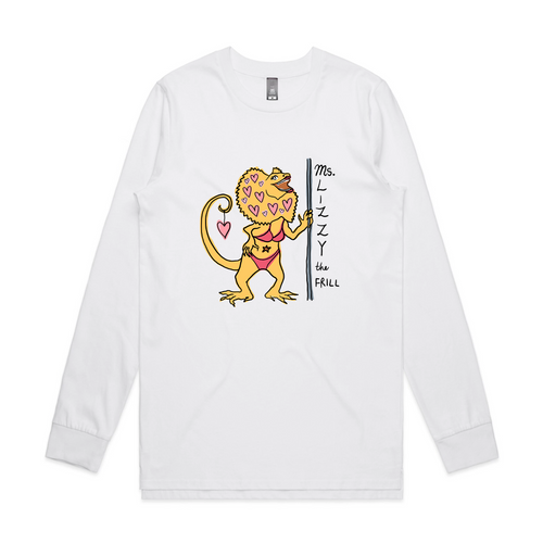 Lizzy The Frill Tee by Lonely Kids Club. All clothing from our T-shirts to our shorts and hoodies are ethically made, and printed packed and shipped from Sydney.