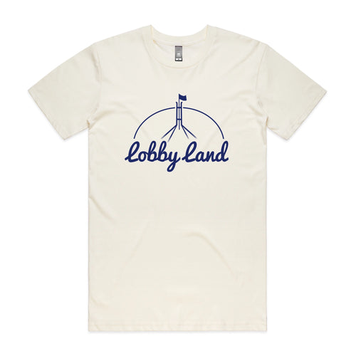 Lobbyland Tee by Lonely Kids Club. All clothing from our T-shirts to our shorts and hoodies are ethically made, and printed packed and shipped from Sydney.