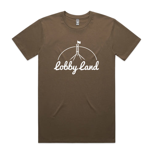 Lobbyland Tee by Lonely Kids Club. All clothing from our T-shirts to our shorts and hoodies are ethically made, and printed packed and shipped from Sydney.