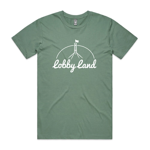 Lobbyland Tee by Lonely Kids Club. All clothing from our T-shirts to our shorts and hoodies are ethically made, and printed packed and shipped from Sydney.