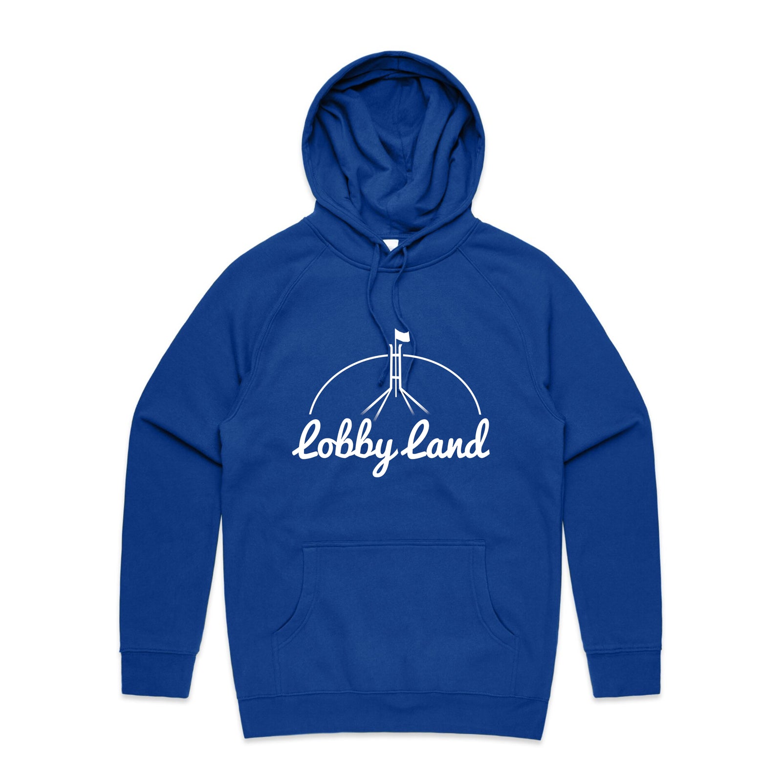 Lobbyland Hoodie by Lonely Kids Club. All clothing from our T-shirts to our shorts and hoodies are ethically made, and printed packed and shipped from Sydney.