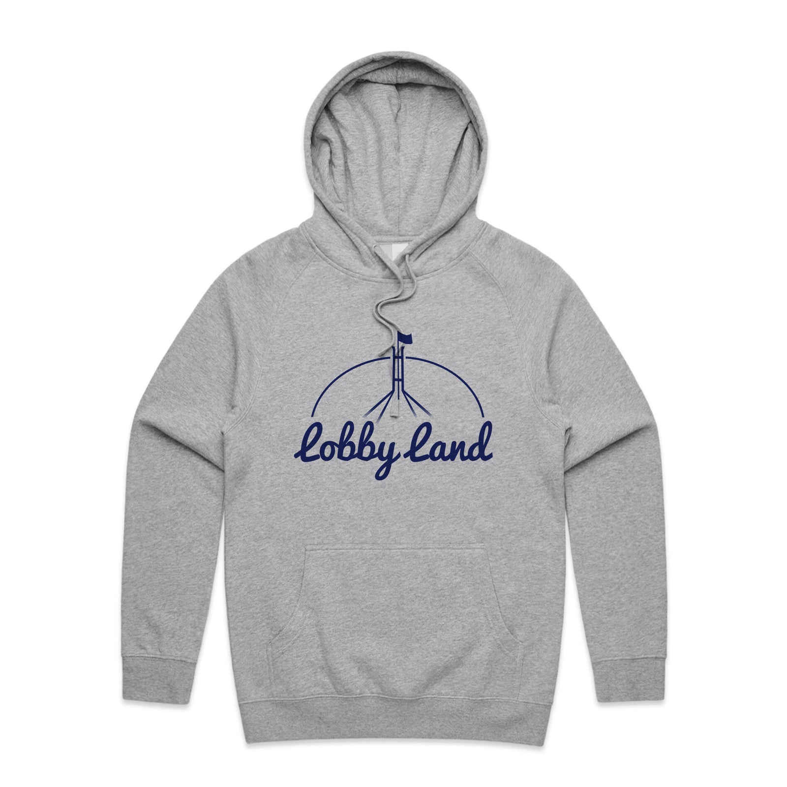 Lobbyland Hoodie by Lonely Kids Club. All clothing from our T-shirts to our shorts and hoodies are ethically made, and printed packed and shipped from Sydney.