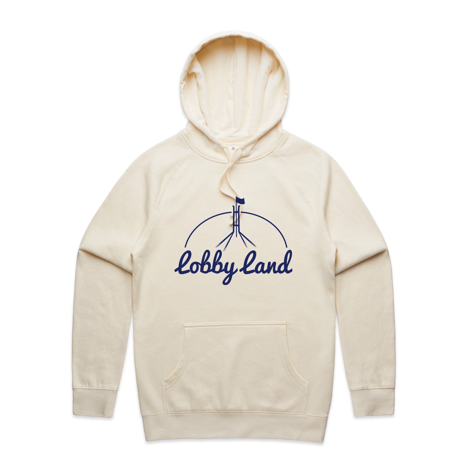 Lobbyland Hoodie by Lonely Kids Club. All clothing from our T-shirts to our shorts and hoodies are ethically made, and printed packed and shipped from Sydney.