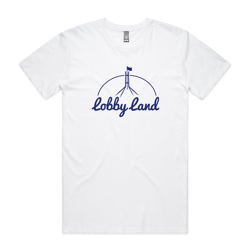 Lobbyland Tee by Lonely Kids Club. All clothing from our T-shirts to our shorts and hoodies are ethically made, and printed packed and shipped from Sydney.
