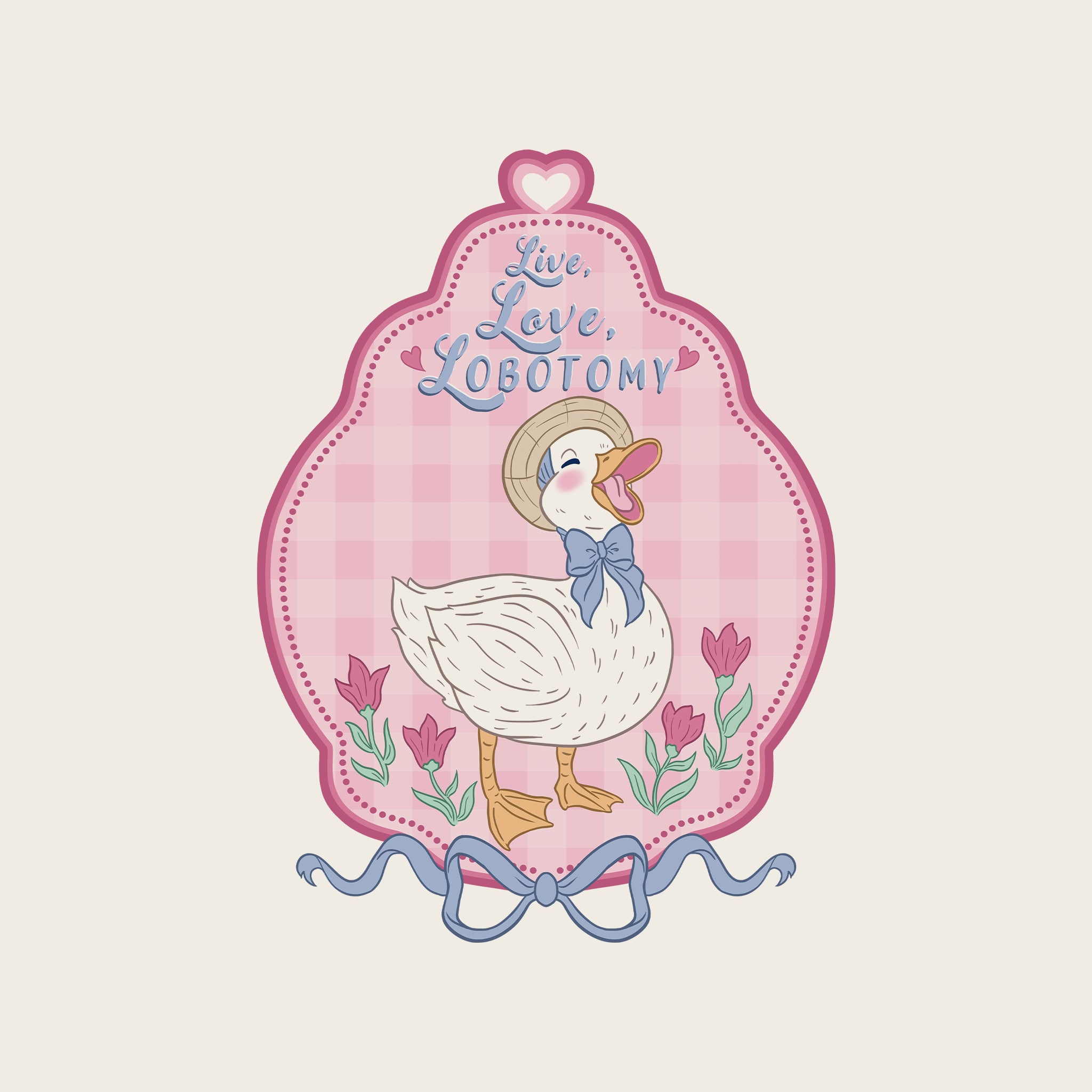 Lobotomy Duck Tee