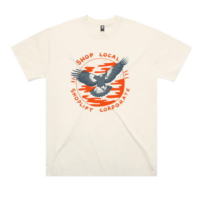 Shop Local Oversized Tee by Lonely Kids Club. All clothing from our T-shirts to our shorts and hoodies are ethically made, and printed packed and shipped from Sydney.