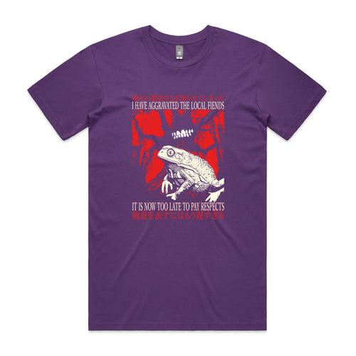 Local Fiends Tee by Lonely Kids Club. All clothing from our T-shirts to our shorts and hoodies are ethically made, and printed packed and shipped from Sydney.