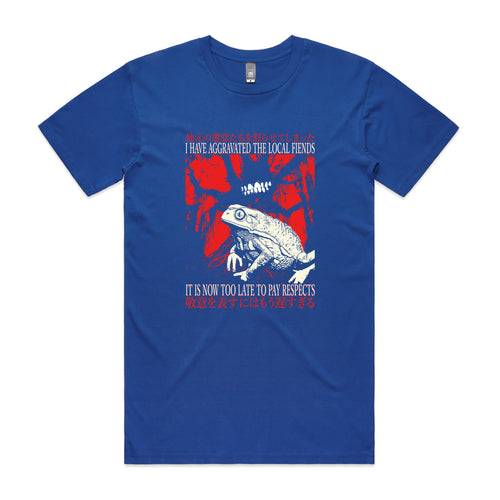 Local Fiends Tee by Lonely Kids Club. All clothing from our T-shirts to our shorts and hoodies are ethically made, and printed packed and shipped from Sydney.