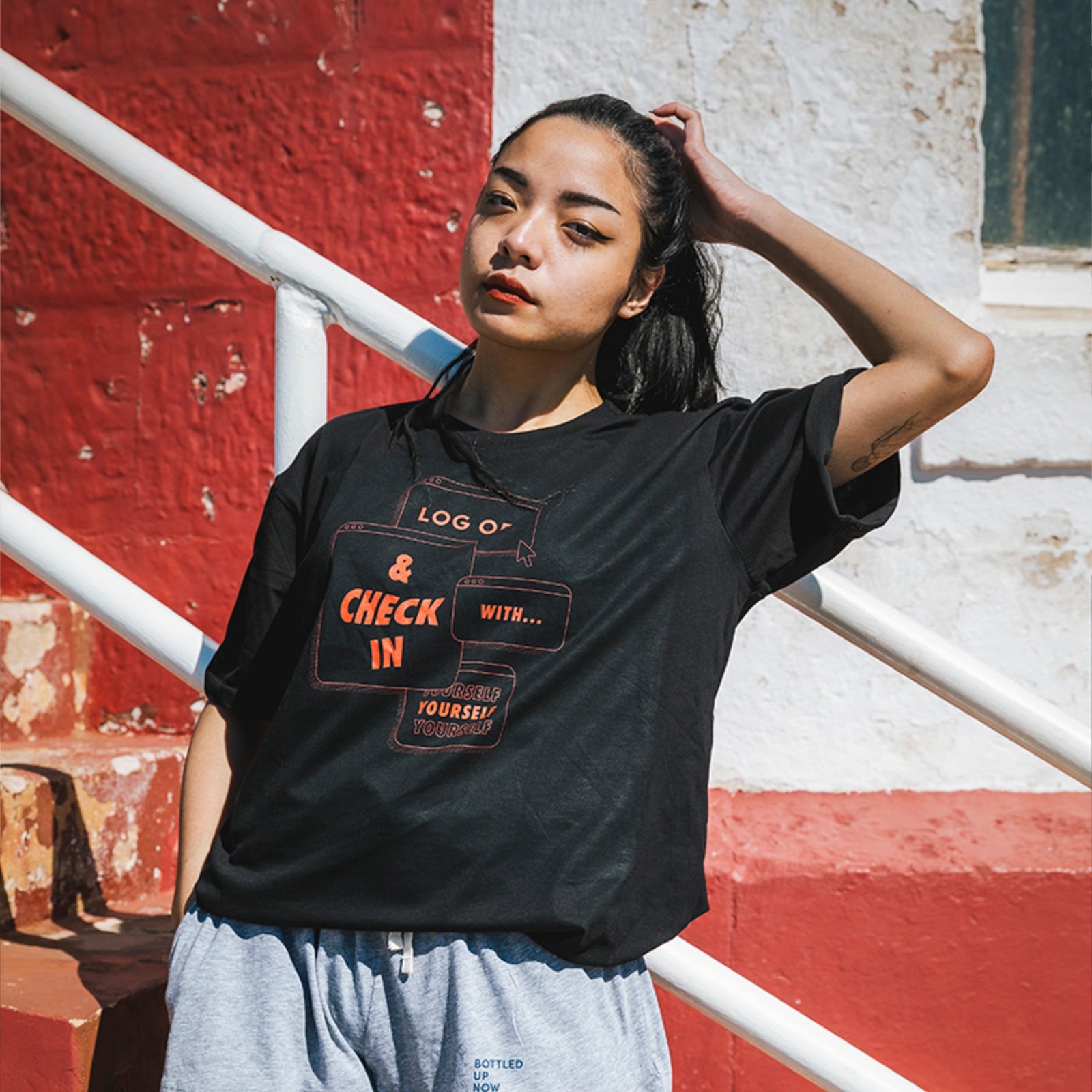 Log Off Tee