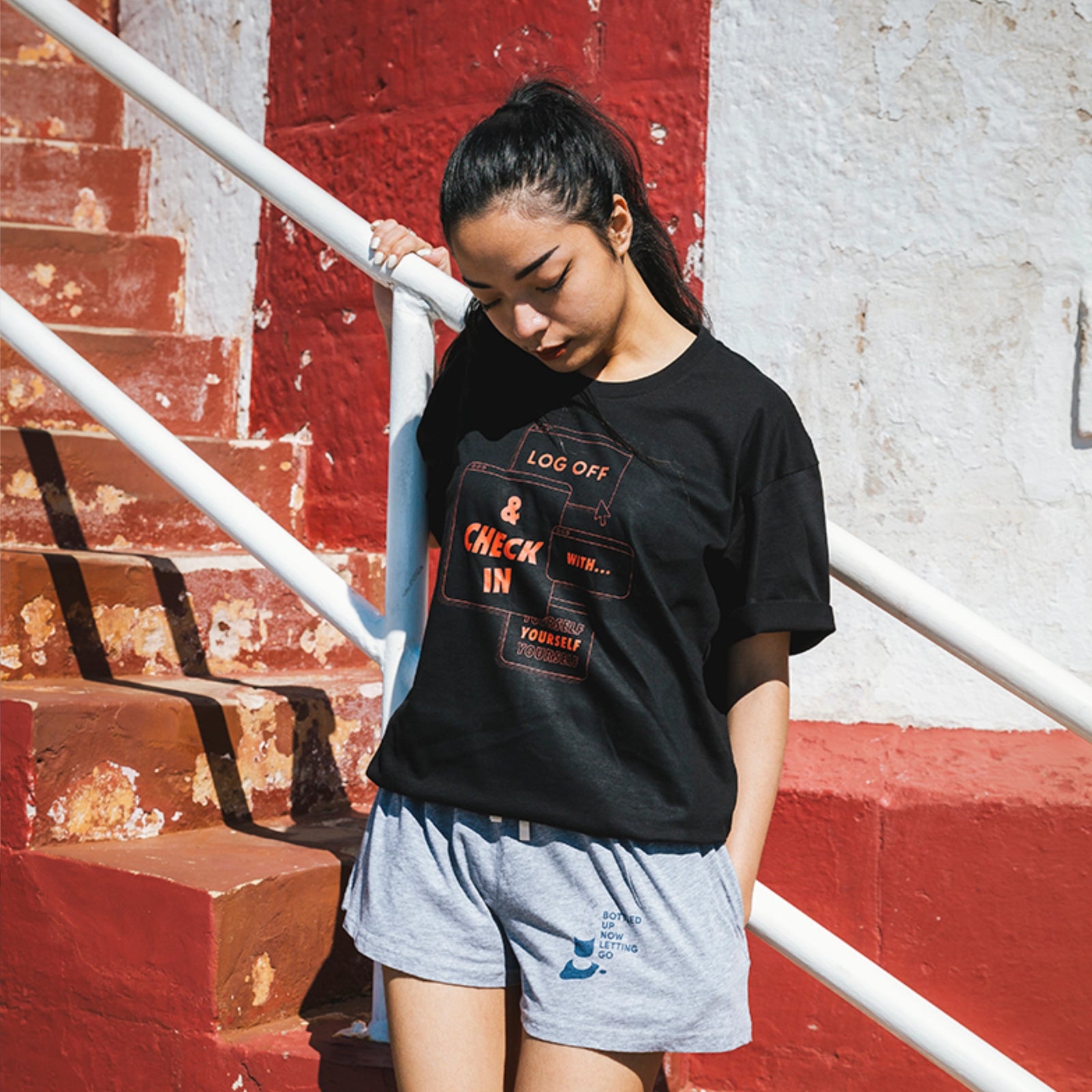 Log Off Tee