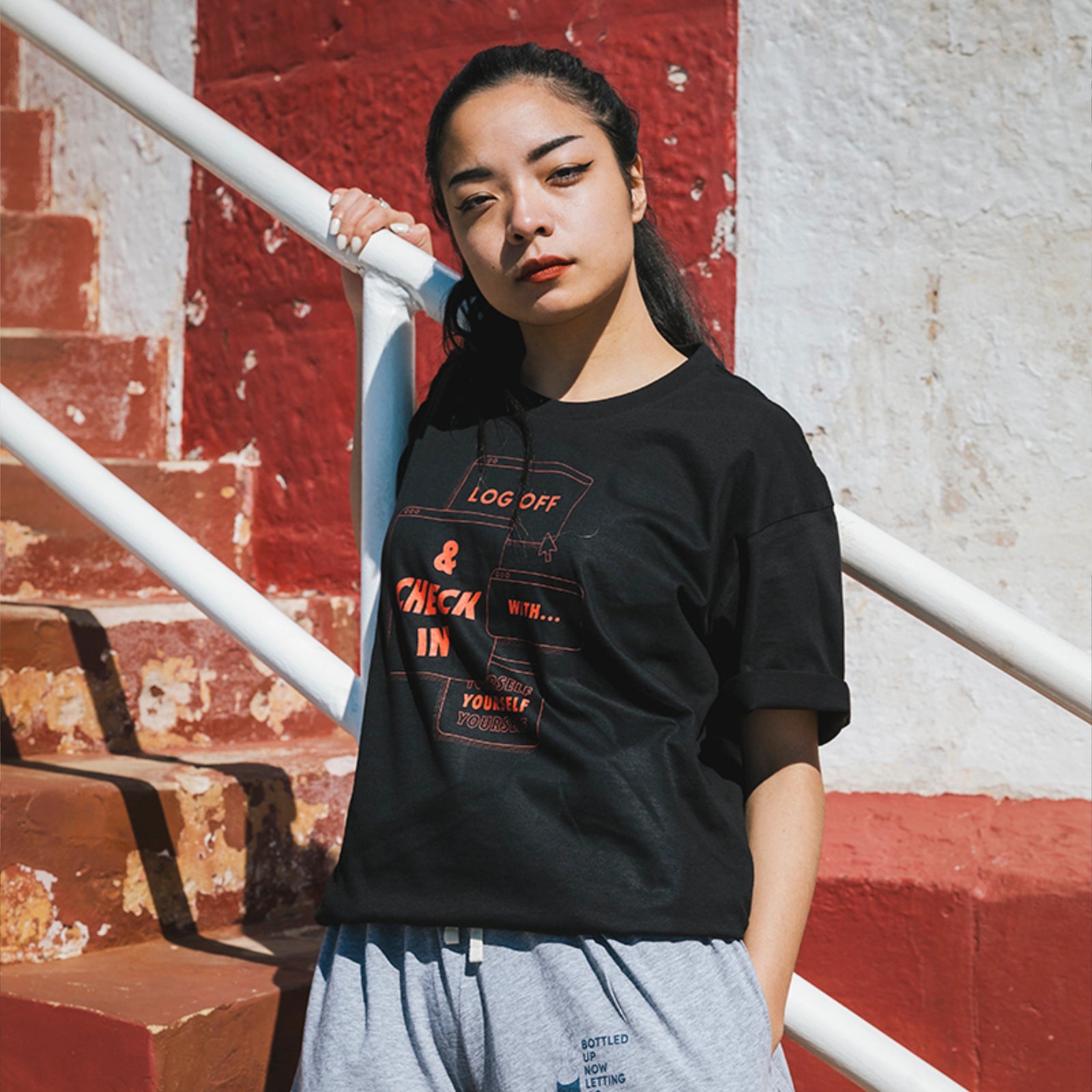 Log Off Tee