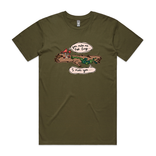 Log Tee by Lonely Kids Club. All clothing from our T-shirts to our shorts and hoodies are ethically made, and printed packed and shipped from Sydney.