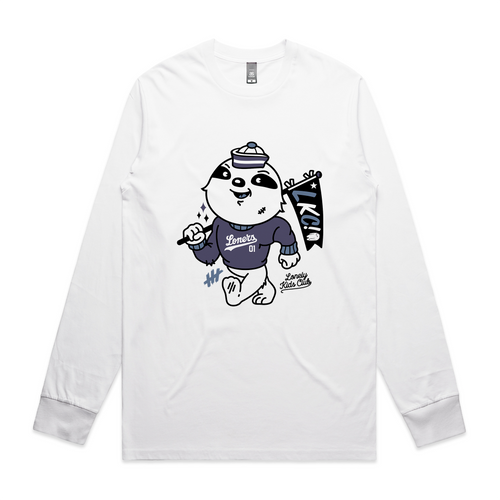Loners Tee by Lonely Kids Club. All clothing from our T-shirts to our shorts and hoodies are ethically made, and printed packed and shipped from Sydney.