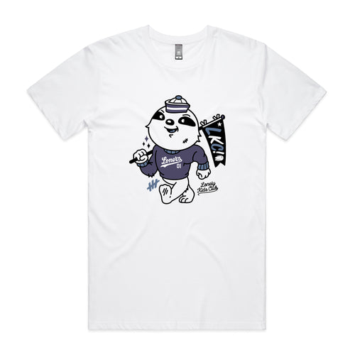 Loners Tee by Lonely Kids Club. All clothing from our T-shirts to our shorts and hoodies are ethically made, and printed packed and shipped from Sydney.