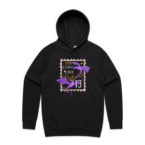 Long Live Hoodie by Lonely Kids Club. All clothing from our T-shirts to our shorts and hoodies are ethically made, and printed packed and shipped from Sydney.