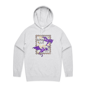 Long Live Hoodie by Lonely Kids Club. All clothing from our T-shirts to our shorts and hoodies are ethically made, and printed packed and shipped from Sydney.