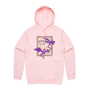 Long Live Hoodie by Lonely Kids Club. All clothing from our T-shirts to our shorts and hoodies are ethically made, and printed packed and shipped from Sydney.
