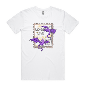 Long Live Tee by Lonely Kids Club. All clothing from our T-shirts to our shorts and hoodies are ethically made, and printed packed and shipped from Sydney.