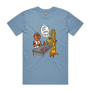 Long Neck Tee by Lonely Kids Club. All clothing from our T-shirts to our shorts and hoodies are ethically made, and printed packed and shipped from Sydney.