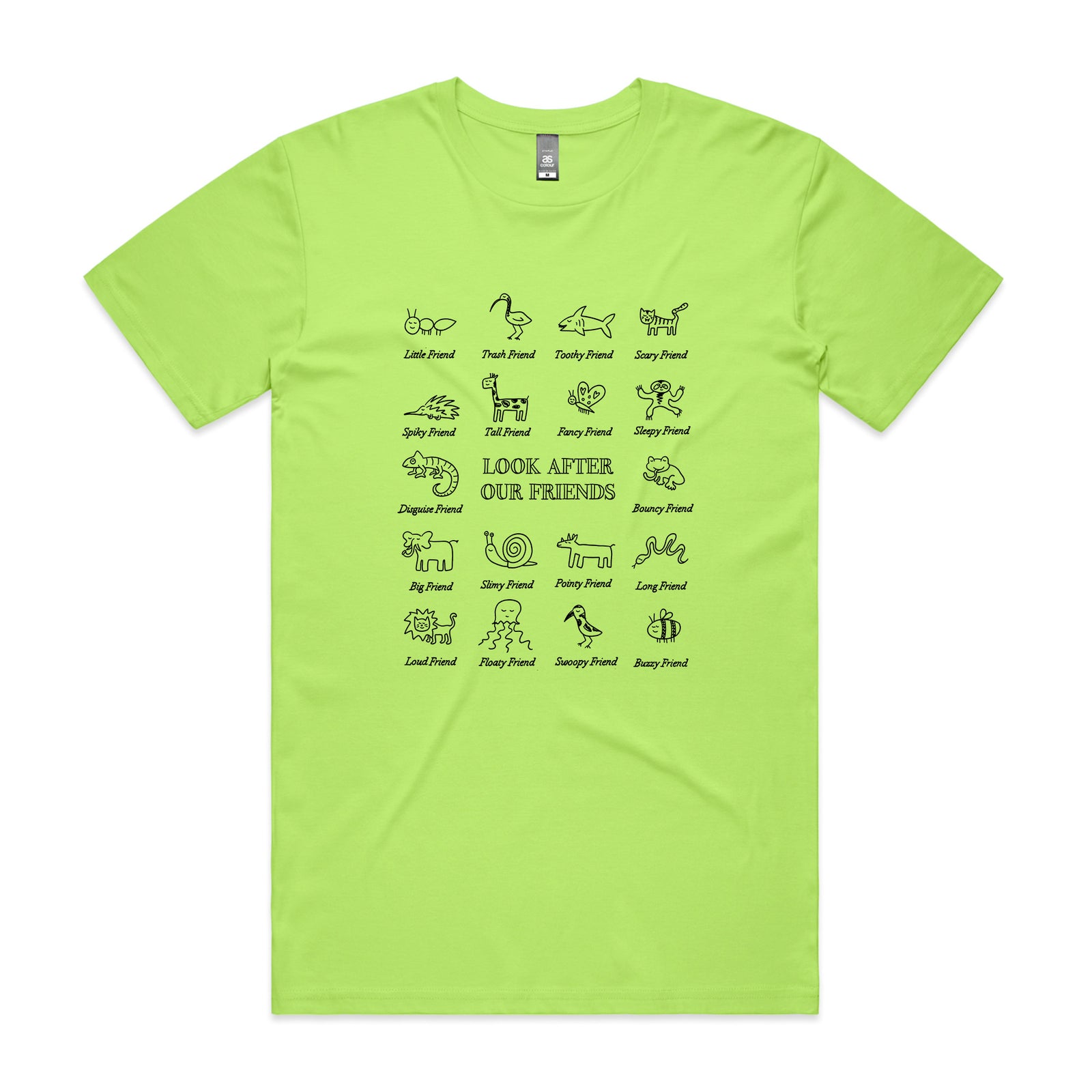 Look After Our Friends Tee
