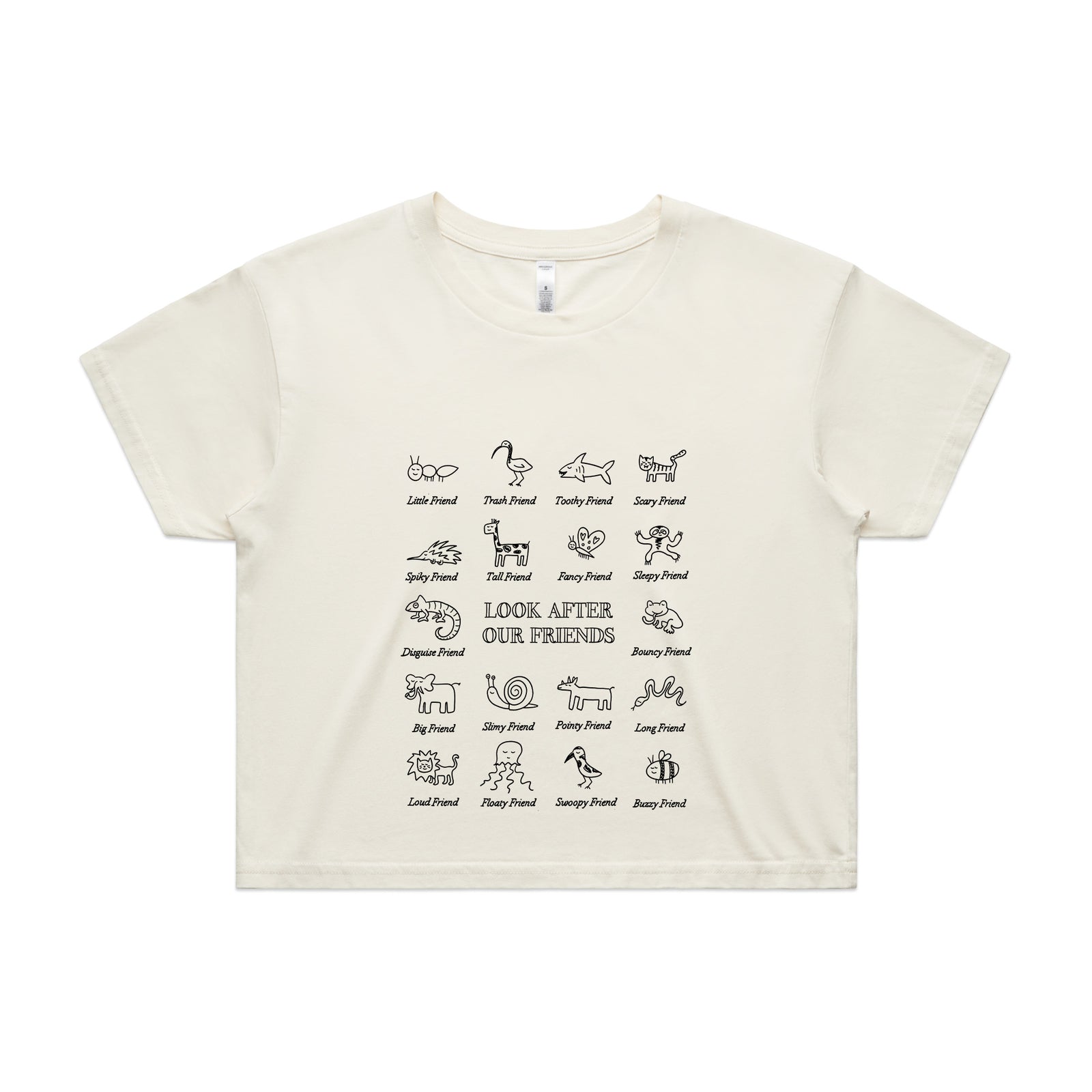 Look After Our Friends Tee