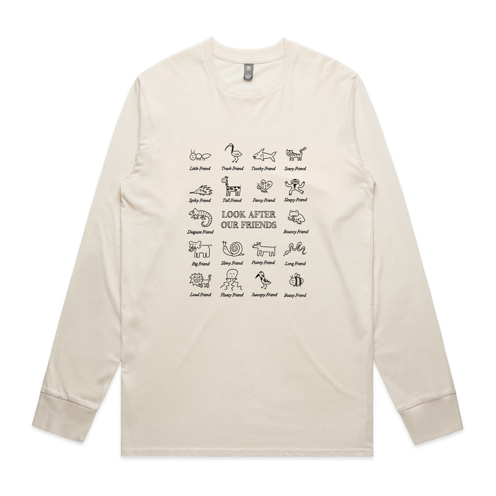Look After Our Friends Tee