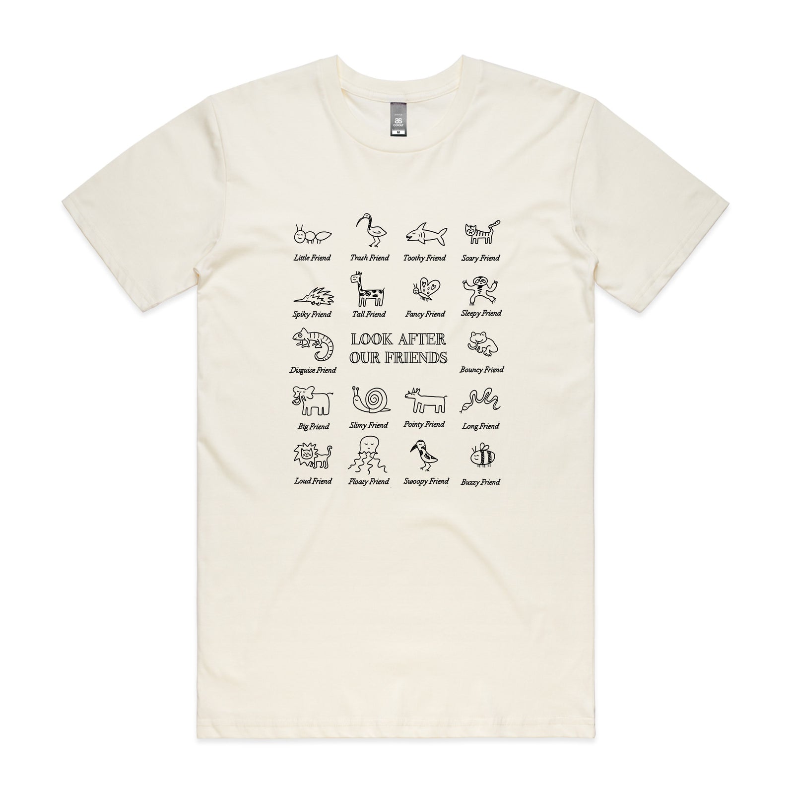 Look After Our Friends Tee