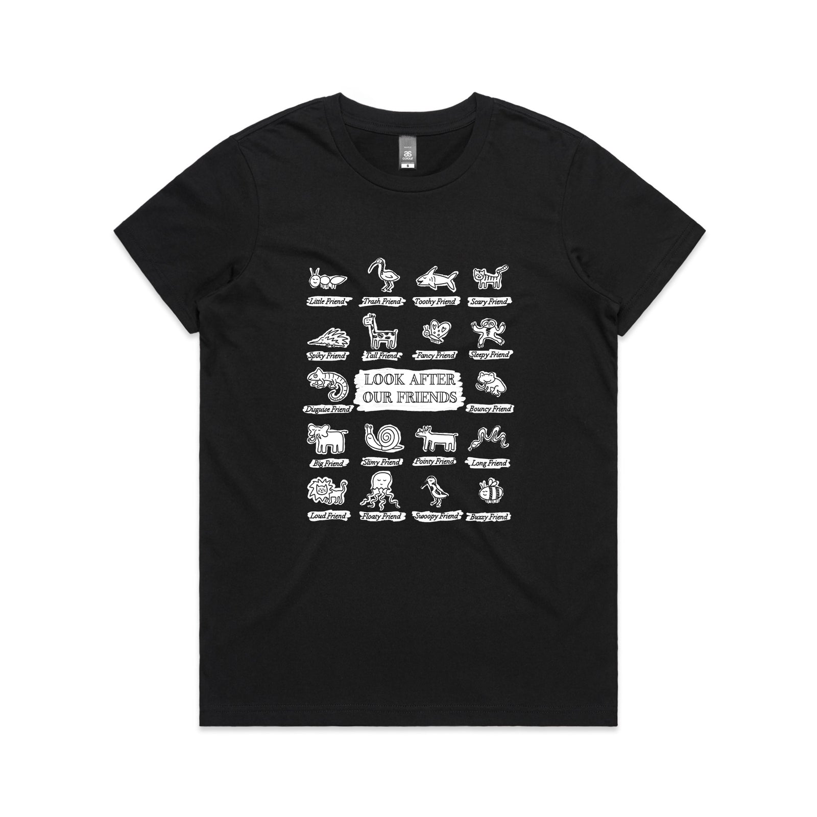 Look After Our Friends Tee