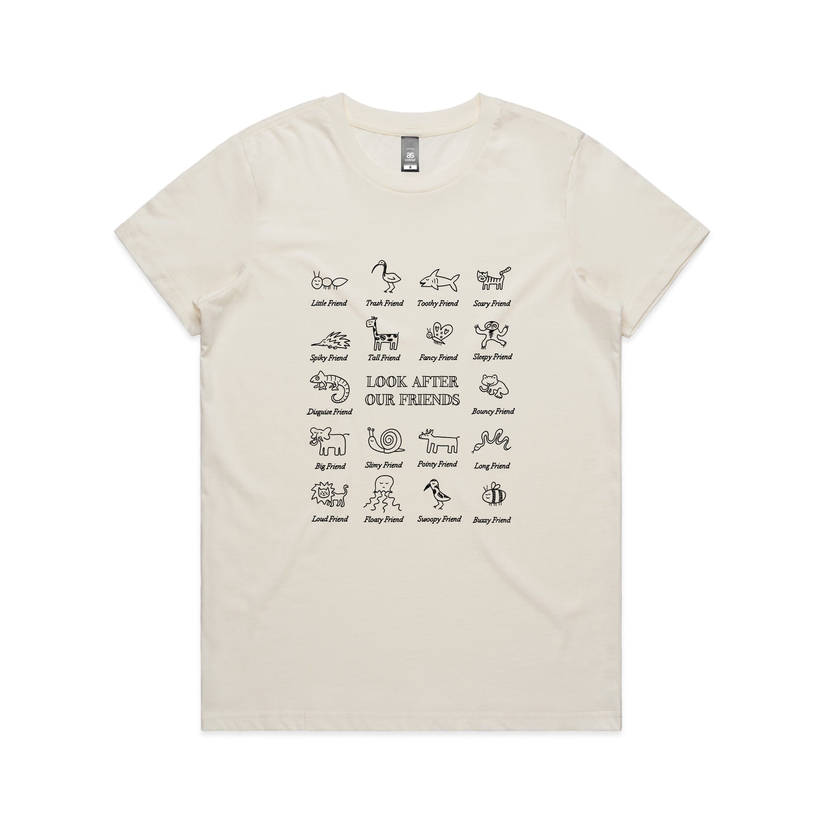 Look After Our Friends Tee