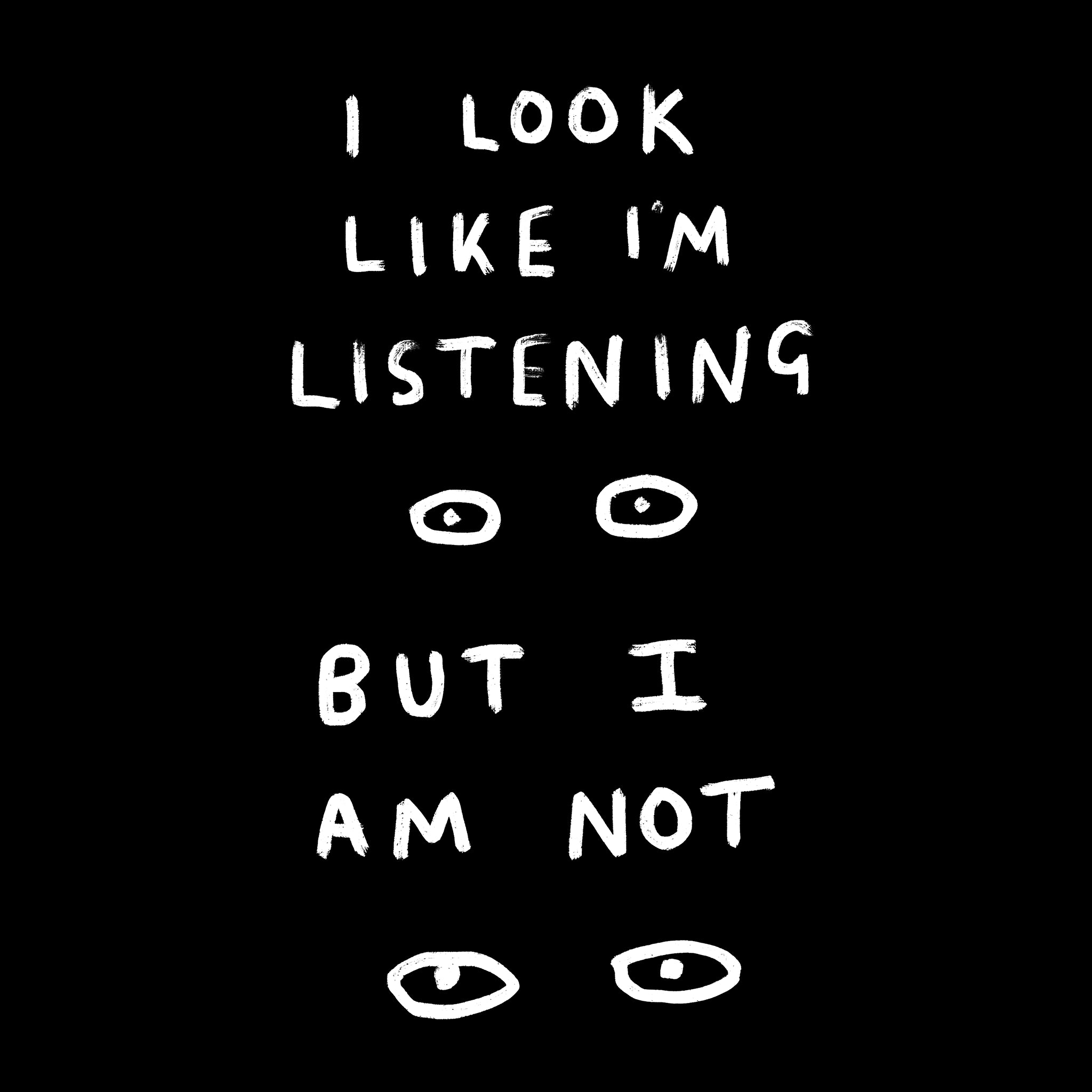Look Like I'm Listening Shorts