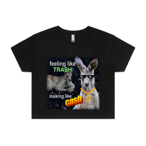 Looking Like Cash Tee by Lonely Kids Club. All clothing from our T-shirts to our shorts and hoodies are ethically made, and printed packed and shipped from Sydney.