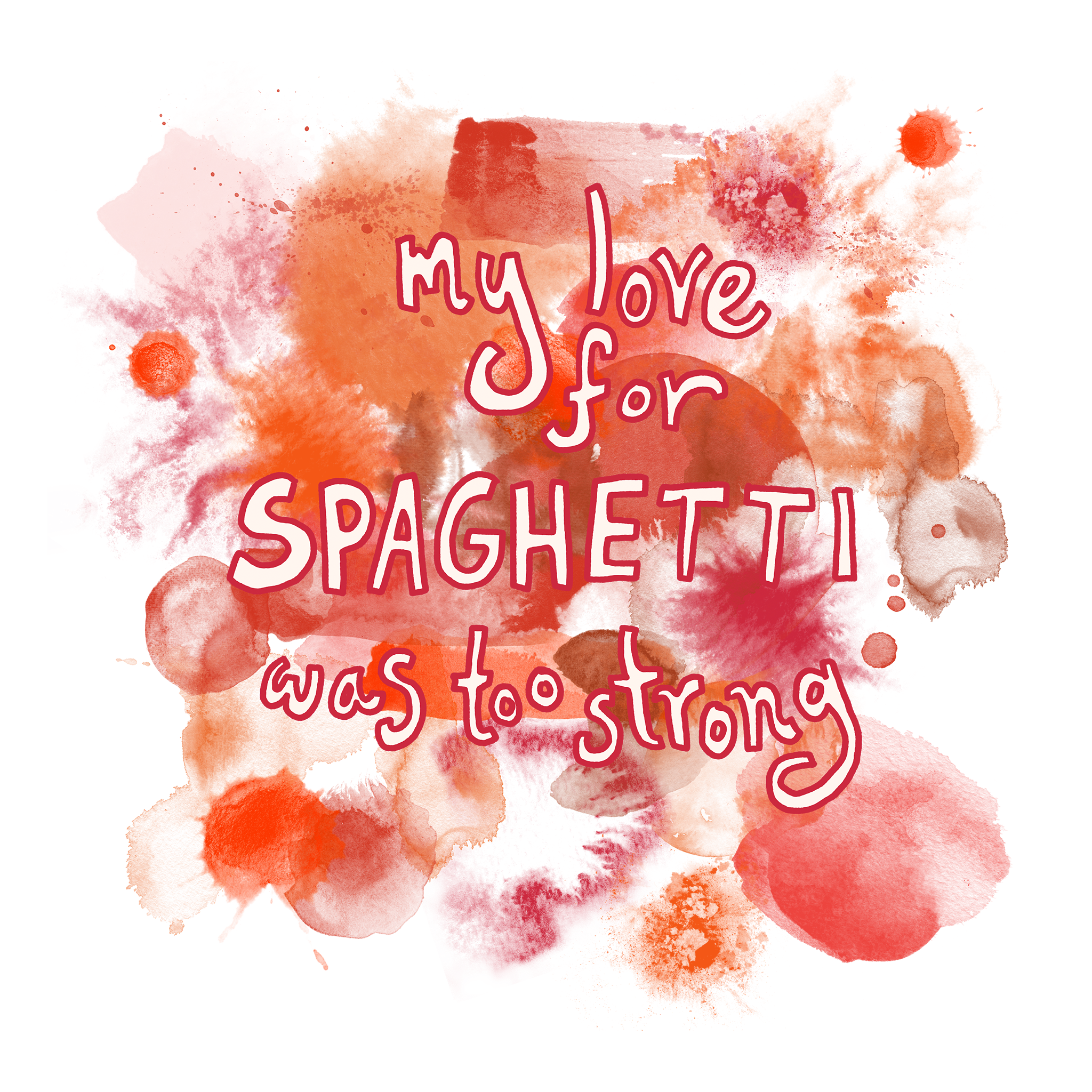 Love For Spaghetti Tee