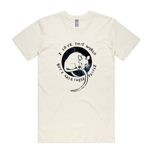 Love This World Tee by Lonely Kids Club. All clothing from our T-shirts to our shorts and hoodies are ethically made, and printed packed and shipped from Sydney.