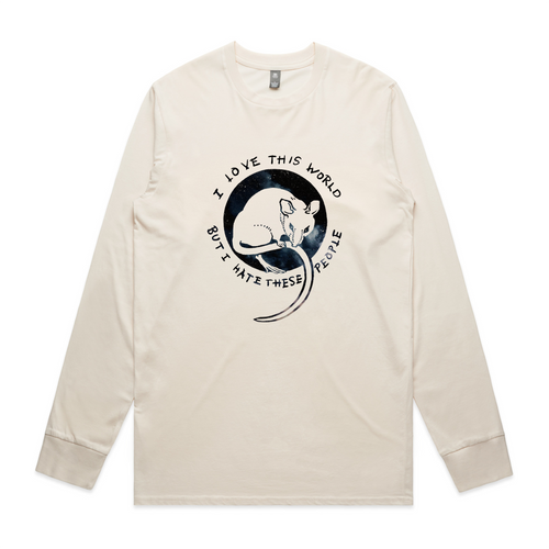 Love This World Tee by Lonely Kids Club. All clothing from our T-shirts to our shorts and hoodies are ethically made, and printed packed and shipped from Sydney.