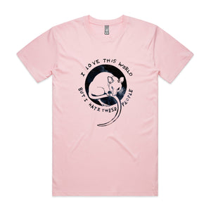Love This World Tee by Lonely Kids Club. All clothing from our T-shirts to our shorts and hoodies are ethically made, and printed packed and shipped from Sydney.