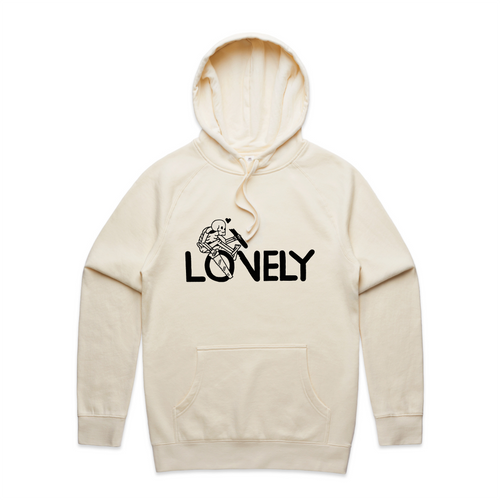 Lovely Hoodie by Lonely Kids Club. All clothing from our T-shirts to our shorts and hoodies are ethically made, and printed packed and shipped from Sydney.