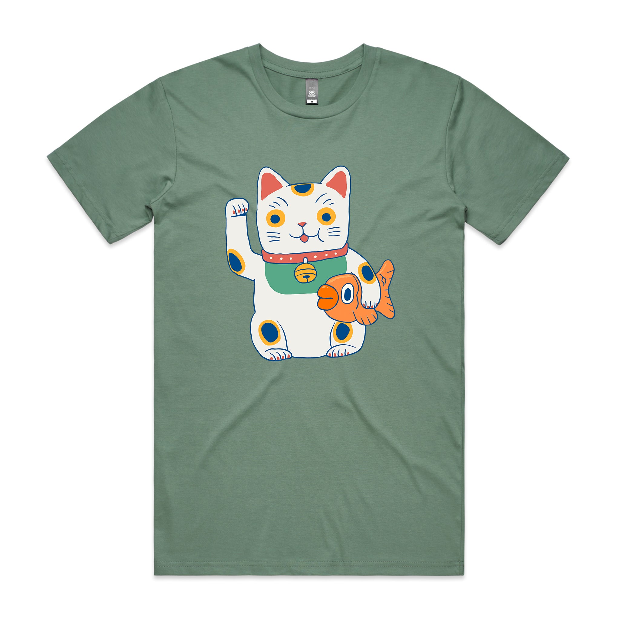 Lucky Cat & Fish Tee
