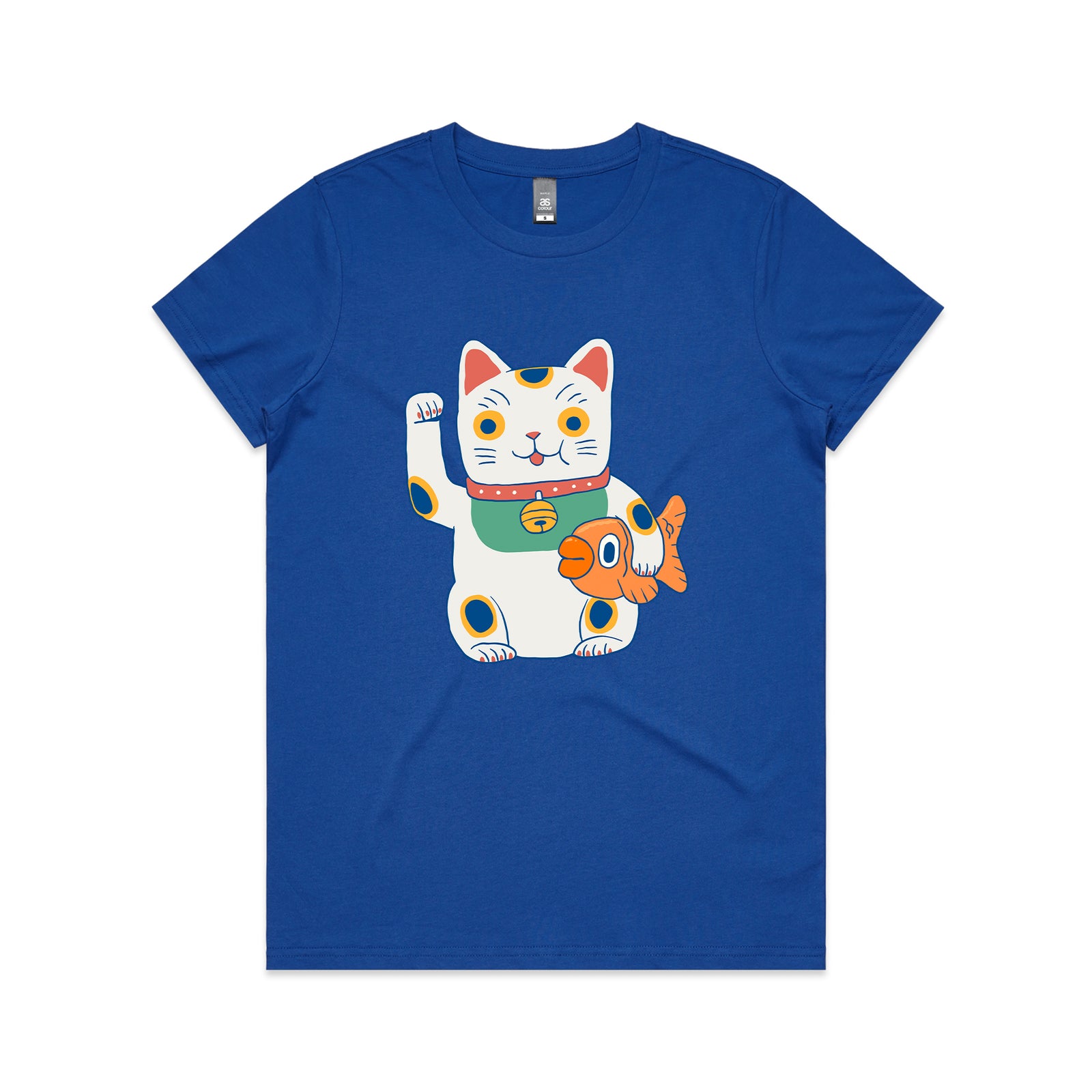 Lucky Cat & Fish Tee