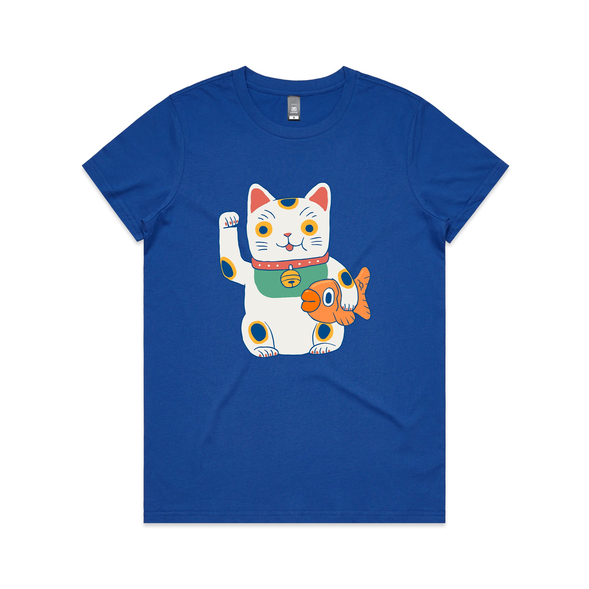 Lucky Cat & Fish Tee