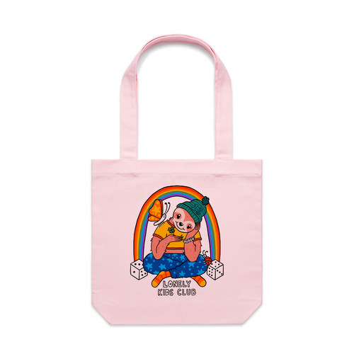Lucky Charms Tote by Lonely Kids Club. All clothing from our T-shirts to our shorts and hoodies are ethically made, and printed packed and shipped from Sydney.